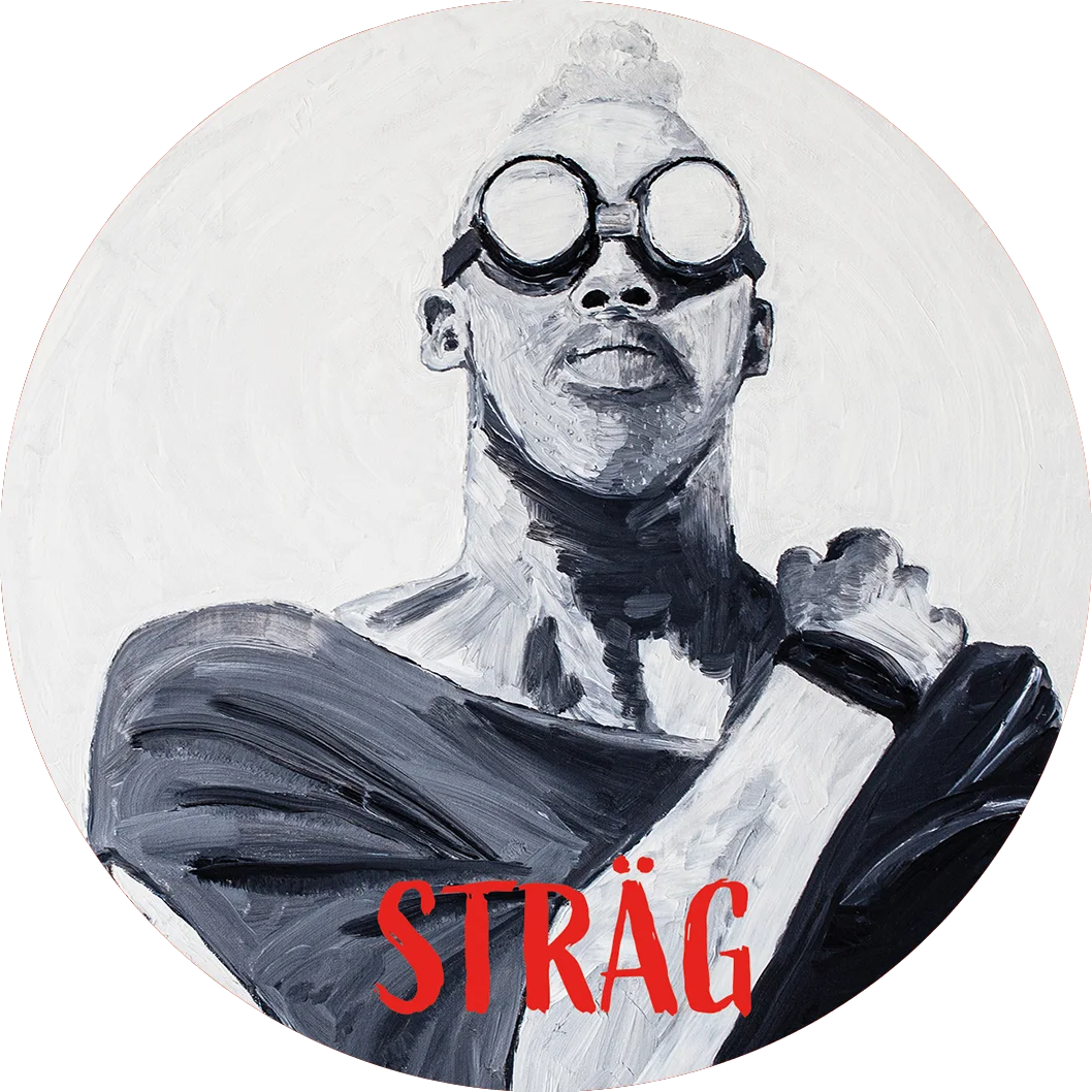 button-malerei-portait-sw-wort-straeg